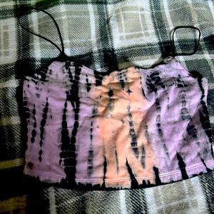 Tie dye tank top, size (L)